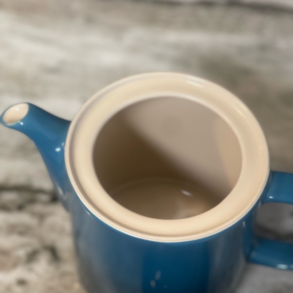 Le Creuset Teal Stoneware Teapot